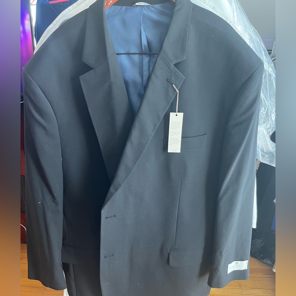 Men’s Oak Hill blazer size 60 RPF black